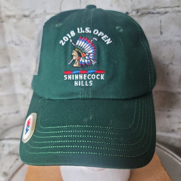 2018 US Open Shinnecock Hills Golf Hat with Pin USGA Member NEW - Picture 3 of 9